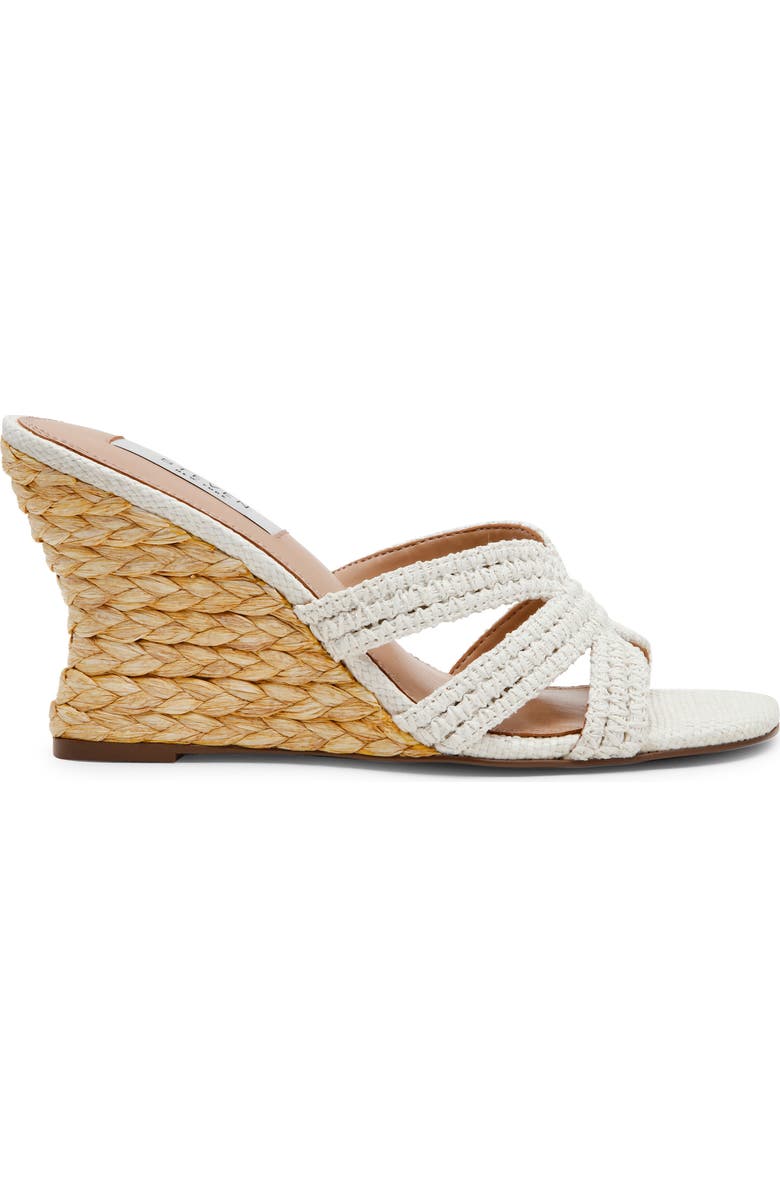 Steven New York Winona Wedge Sandal, Alternate, color, Bone