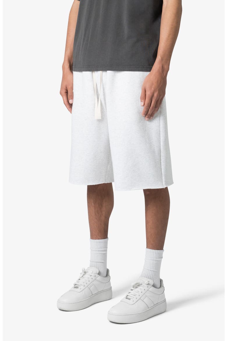 Ultra Baggy Sweat Shorts, Alternate, color, HEATHER GREY