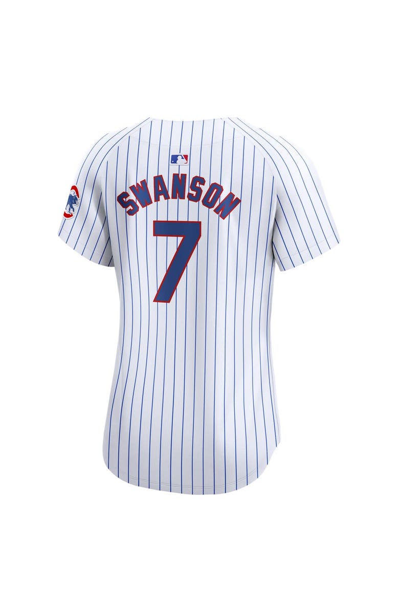Nike Women's Nike Dansby Swanson White Chicago Cubs Home Limited Player Jersey, Alternate, color, White
