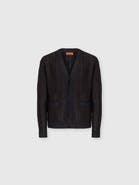 Missoni Wool And Viscose-blend Cardigan With Greek Key Motif