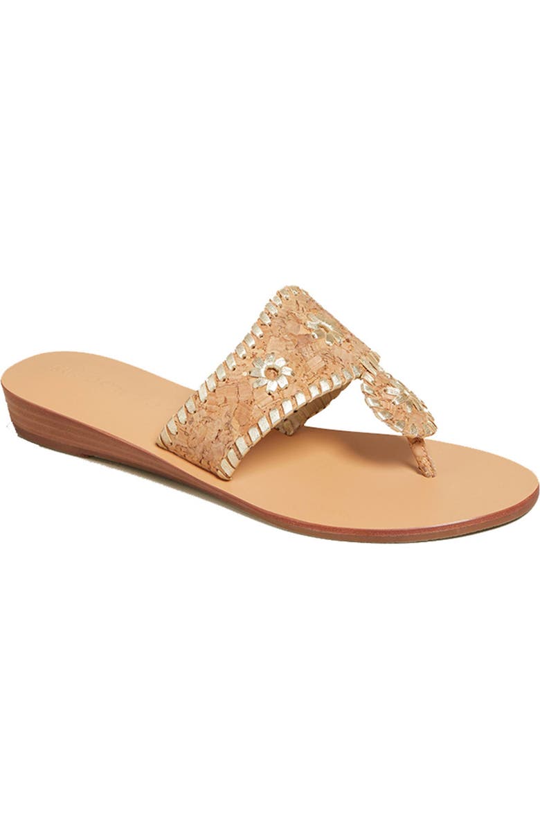 Jack Rogers Jacks Demi Wedge Flip Flop, Main, color,