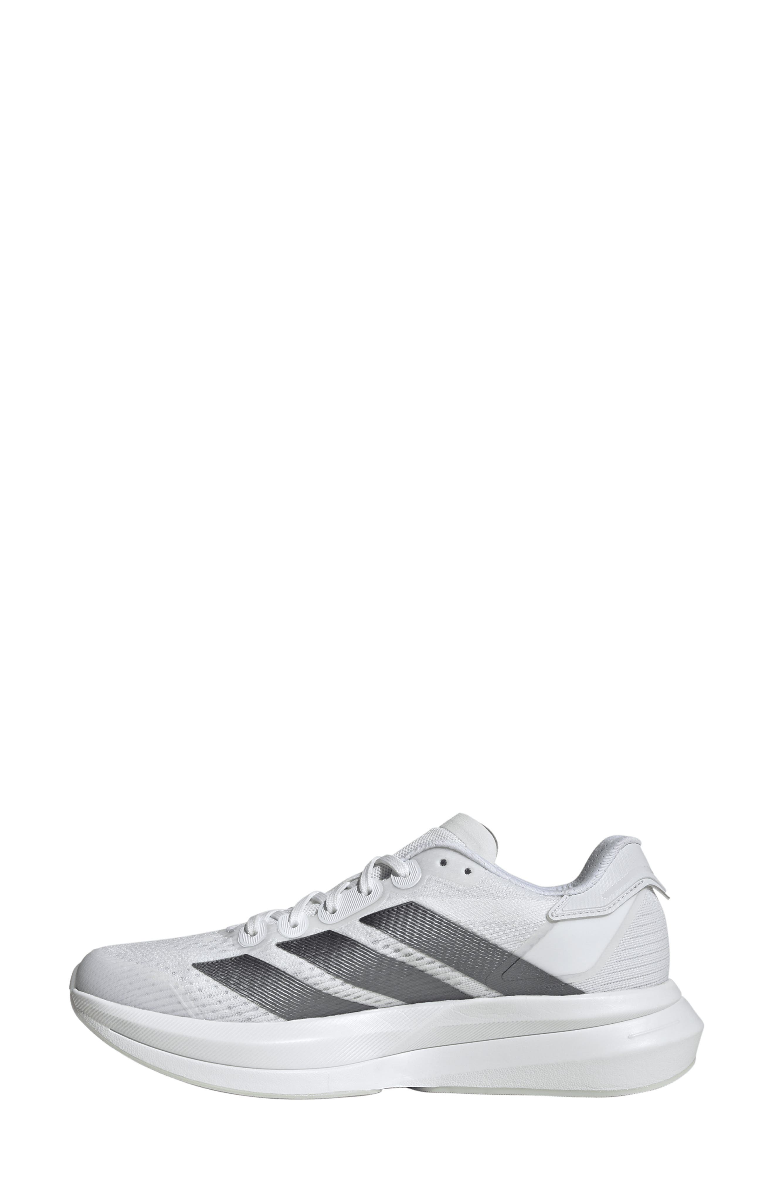 adidas Duramo Speed 2 Sneaker, Alternate, color, White/ Iron Met./ Dash Grey