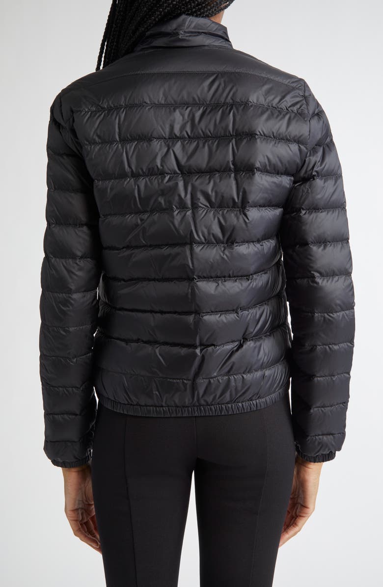 Moncler Lans Down Jacket, Alternate, color, Black/ Black