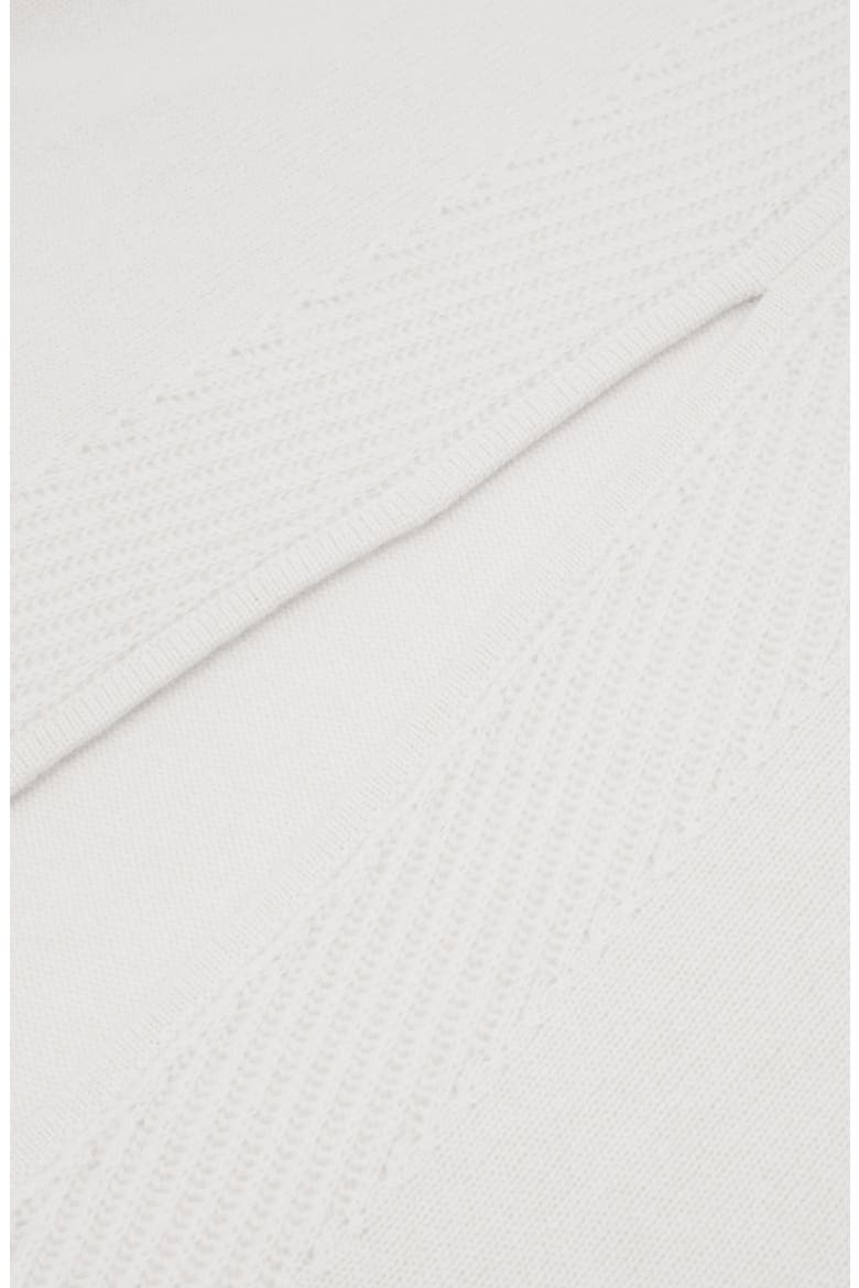 Piper Cashmere Sleeveless Mock Neck Top, Alternate, color, IVORY