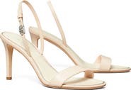 Tory Burch Double T Buckle Slingback Sandal
