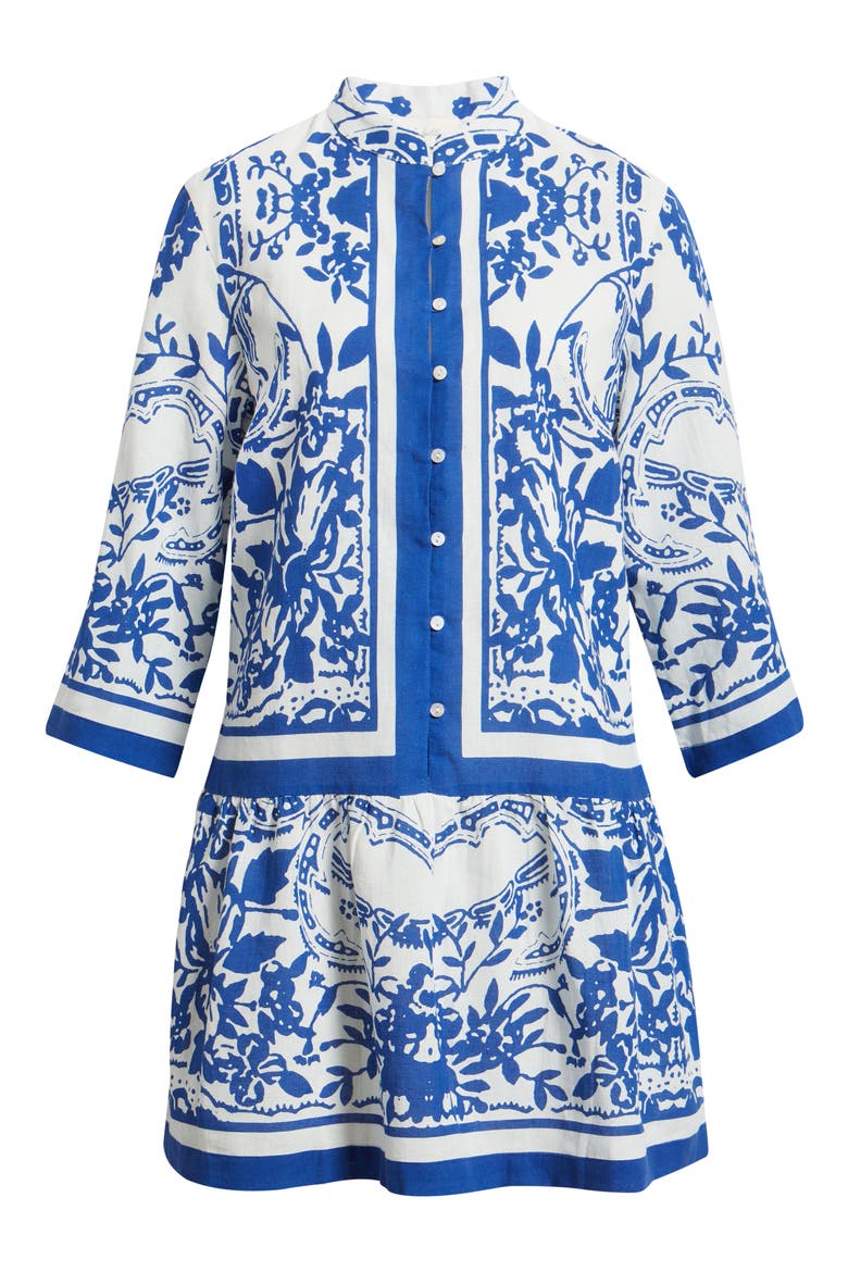 Yu Altesse Print Minidress, Alternate, color, ALTESSE PRINT