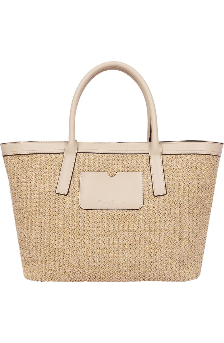 Tommy Bahama Raffia Large Tote Bag, Alternate, color, Tan
