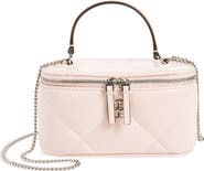 Tory Burch Kira Quilted Leather Vanity Case