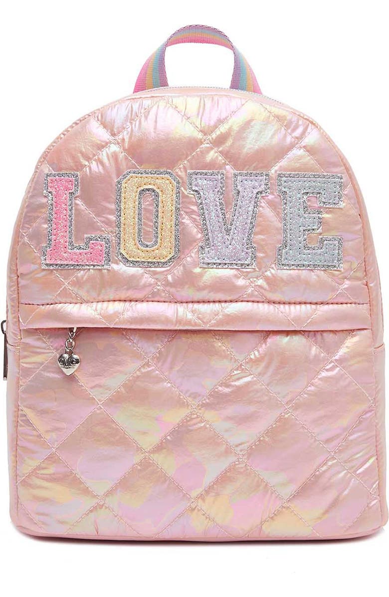 OMG Accessories Love Puffer Mini Backpack, Main, color,