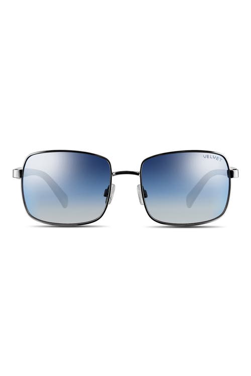 Velvet Eyewear Ruby Sunglasses In Silver 1