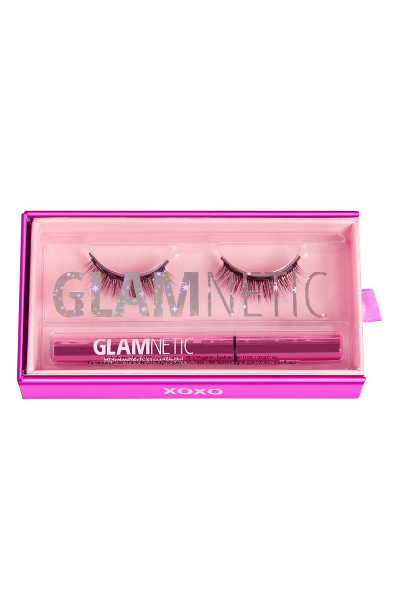 GLAMNETIC XOXO Pre-Set Magnetic Lash Kit, Main, color,