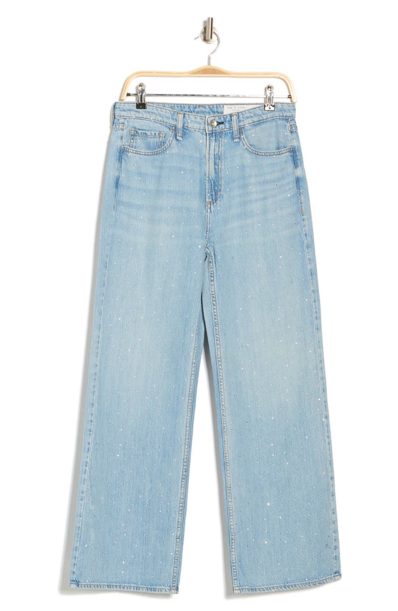 Lori Rhinestone Wide Leg Jeans