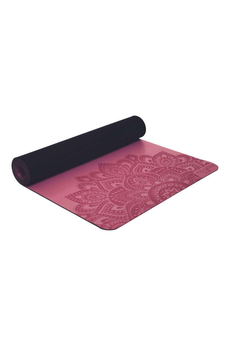 Infinity Yoga Mat, Alternate, color, Mandala Rose