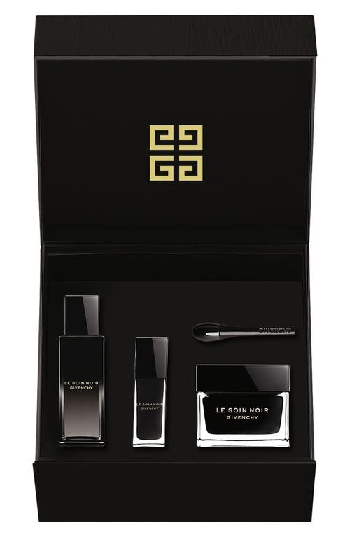 Givenchy Le Soin Noir Discovery Routine 3-piece Set In Transparent