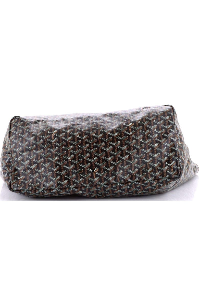 Pre-Owned Goyard Saint Louis Tote Coated Canvas GM, Alternate, color, Brown