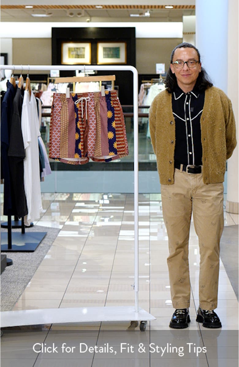 Mixtape Relaxed Fit Swim Trunks, sales video thumbnail