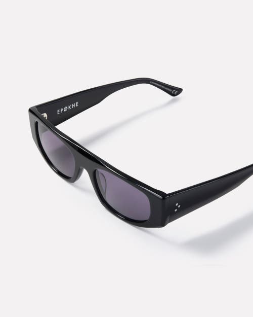 Epokhe Void Sunglasses In Black