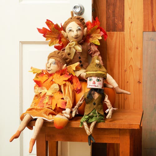 Gallerie Ii Amber Joe Spencer Gathered Traditions Fall Harvest Thanksgiving Figurine In Multi
