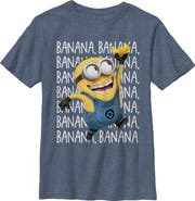 Despicable Me Boy's Despicable Me Minions Repeat Graphic T-Shirt
