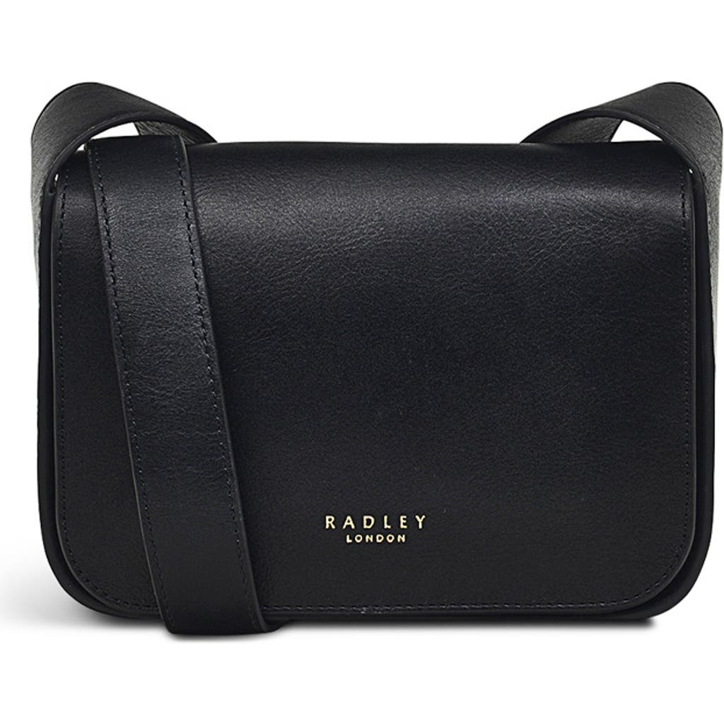 Radley London Westwell Lane Small Flapover Crossbody Bag In Black