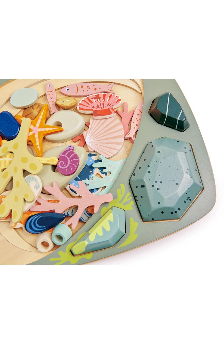 Tender Leaf Toys My Little Rock Pool Wooden Playset, Alternate, color, Multi