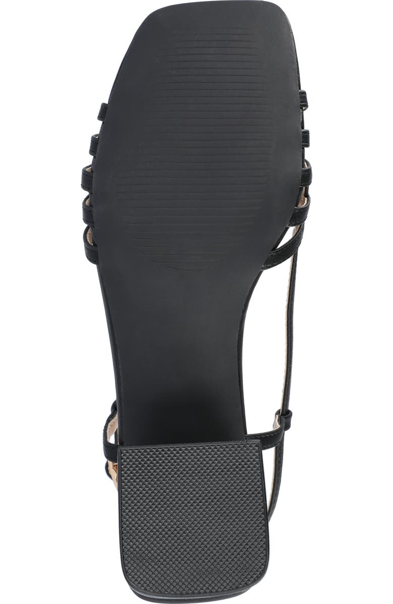 Journee Collection Shayana Block Heel Slingback Sandal, Alternate, color,