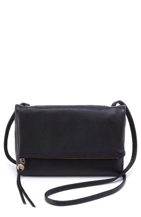 Small Draft Leather Crossbody Bag