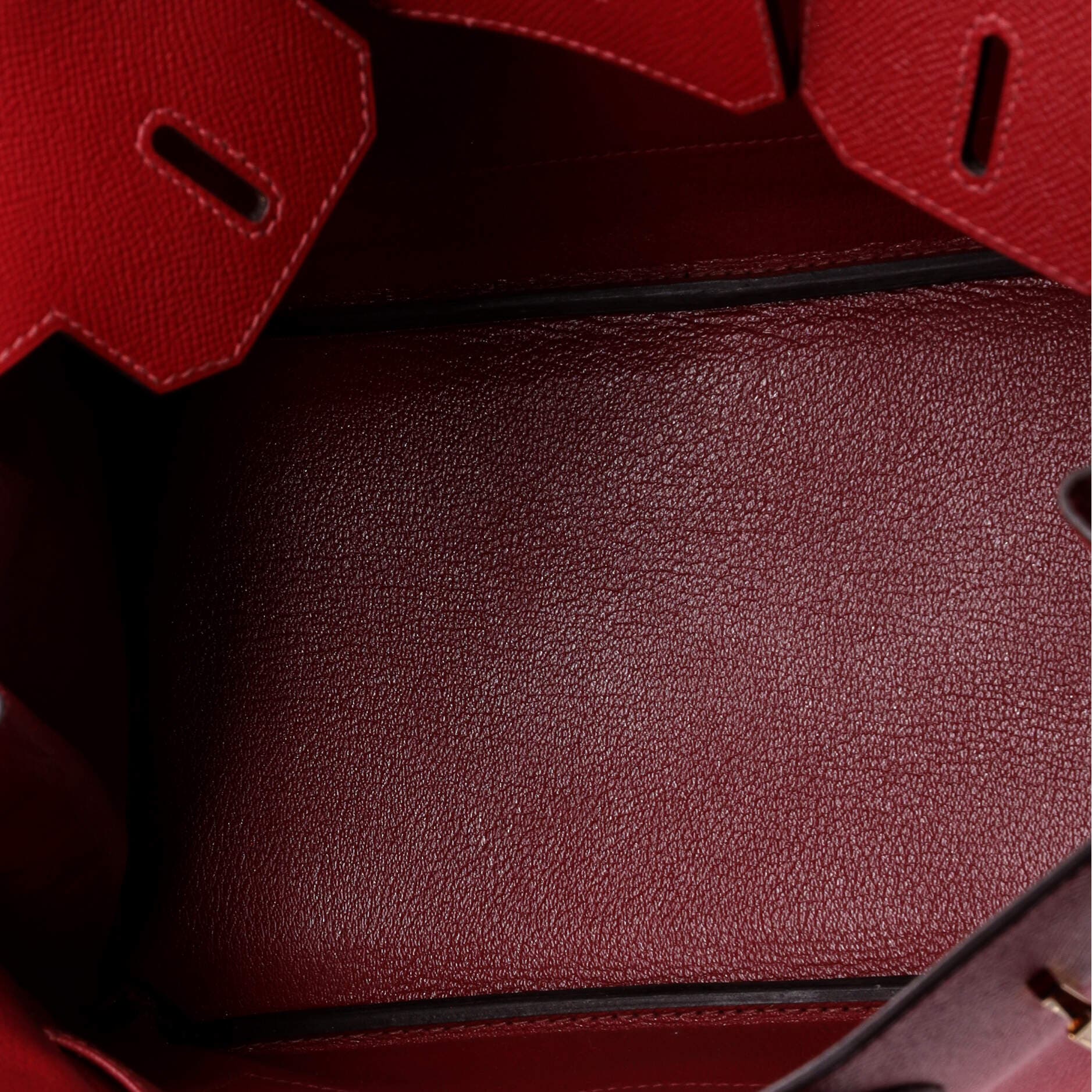 Pre-Owned Hermes Birkin Handbag Red Epsom with Gold Hardware 30, Alternate, color, 