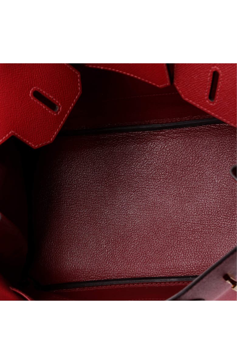 Pre-Owned Hermes Birkin Handbag Red Epsom with Gold Hardware 30, Alternate, color, Rouge Grenat