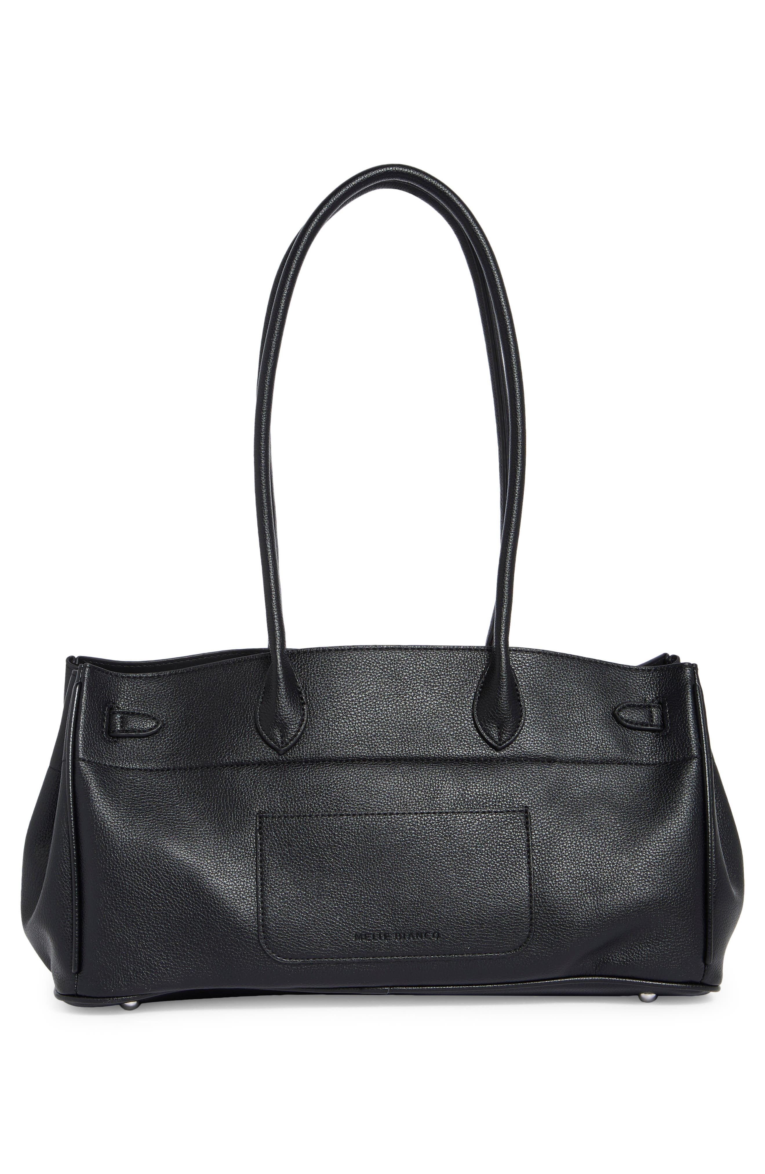 Melie Bianco Rocky Shoulder Bag, Alternate, color, Black