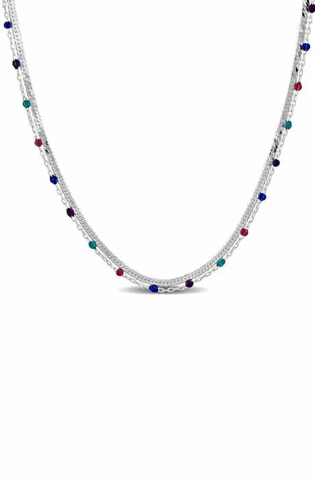 DELMAR Double Strand Necklace
