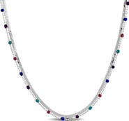 DELMAR Double Strand Necklace