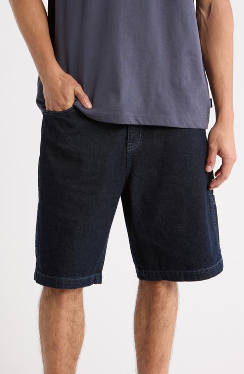 Bad Dog Denim Utility Shorts