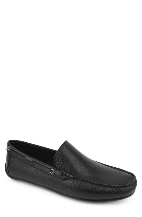 Drivers Club USA New top Haven Black Nobuck Loafer NIB