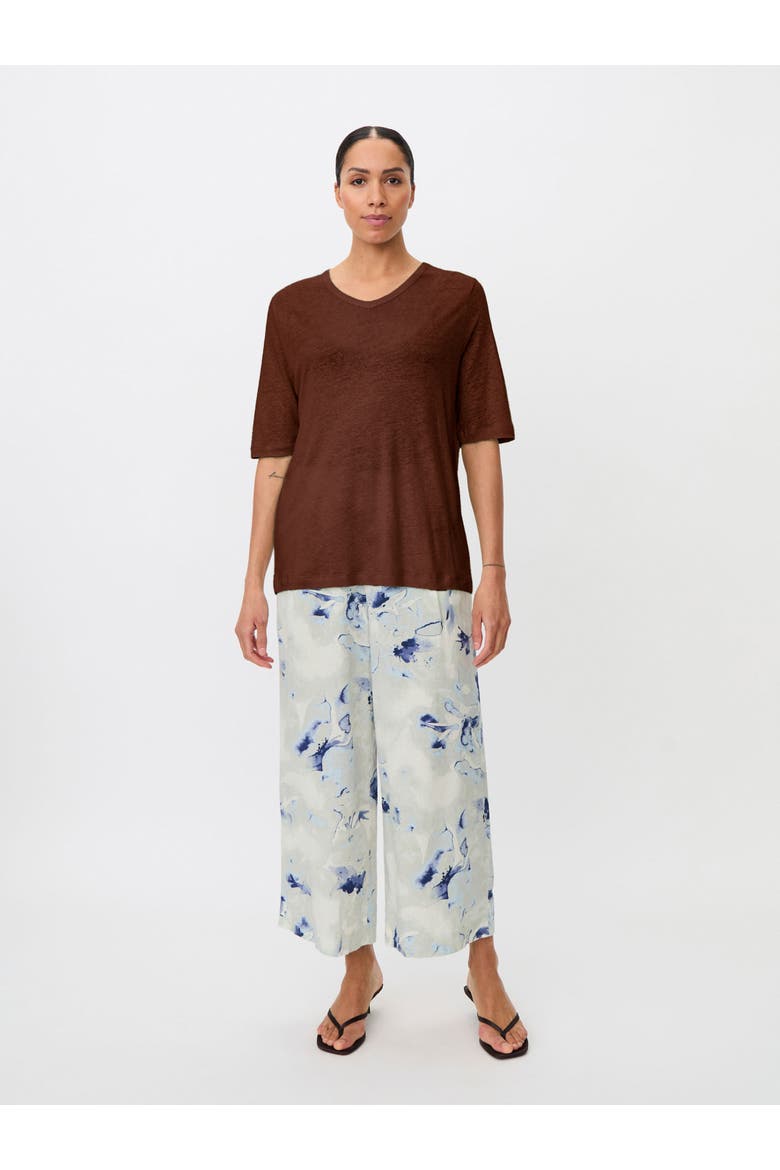 Maballumi Relaxed V-Neck T-Shirt, Alternate, color, Sh. Chocolate