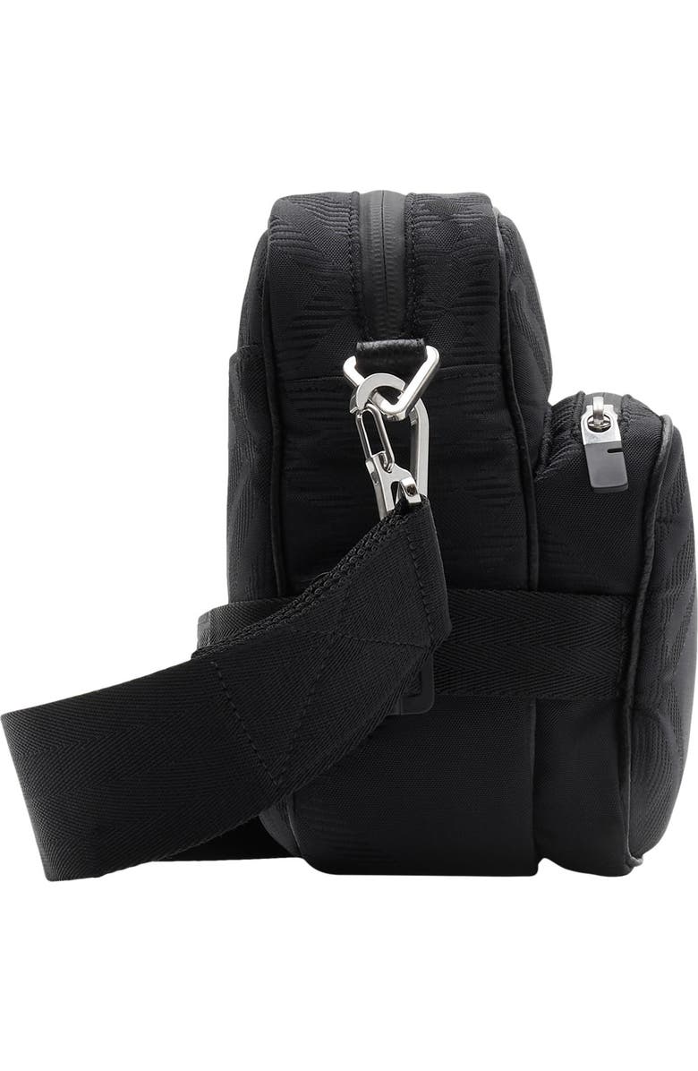 Burberry Check Jacquard Nylon Crossbody Bag, Alternate, color,