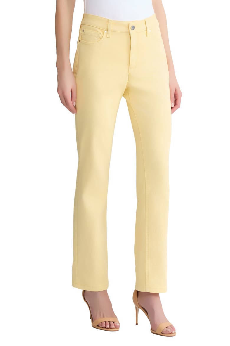 Lexington Straight Leg Pants, Alternate, color, CORNSILK
