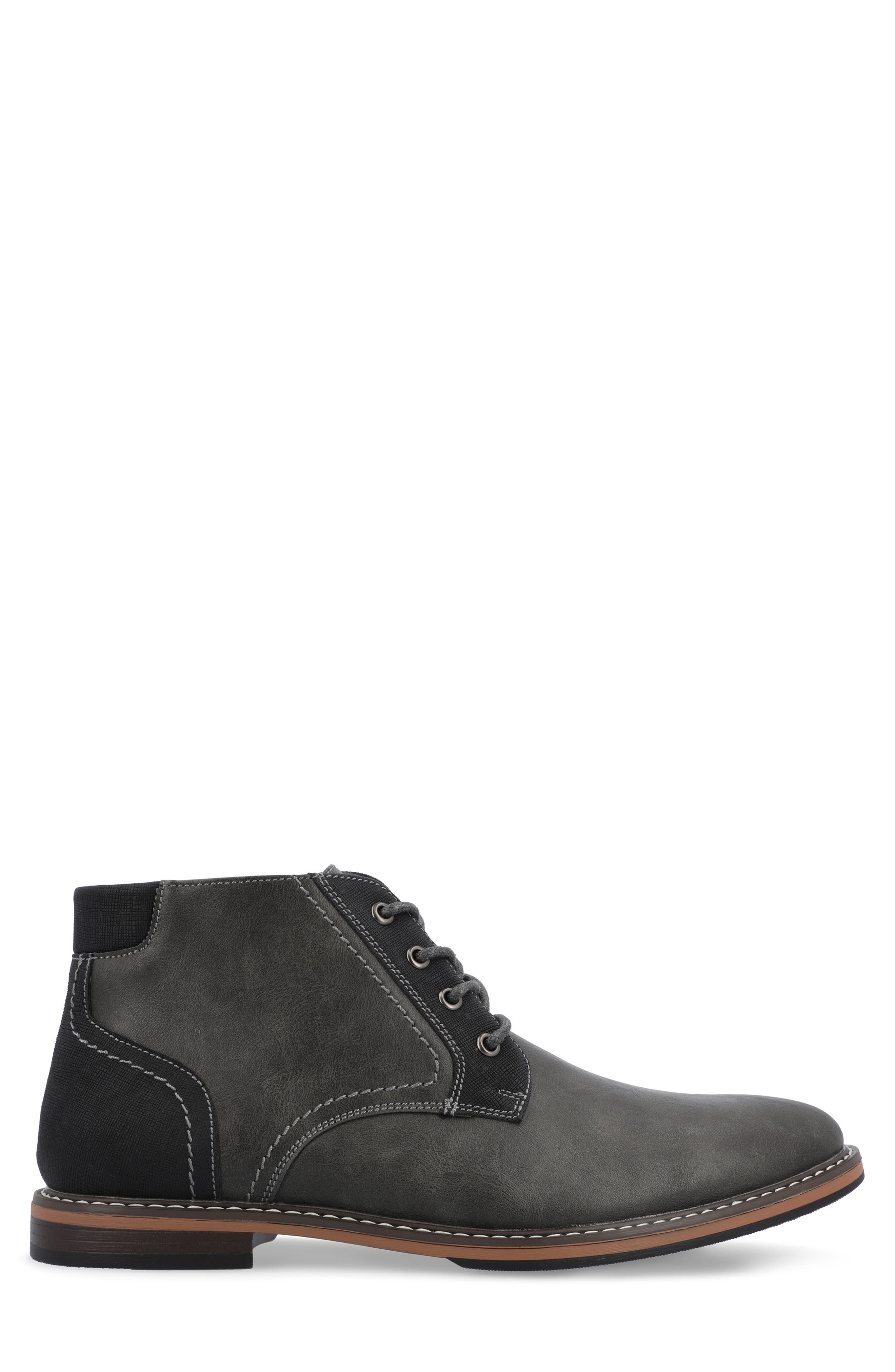 Franco Plain Toe Chukka Boot - Wide Width, Alternate, color, CHARCOAL