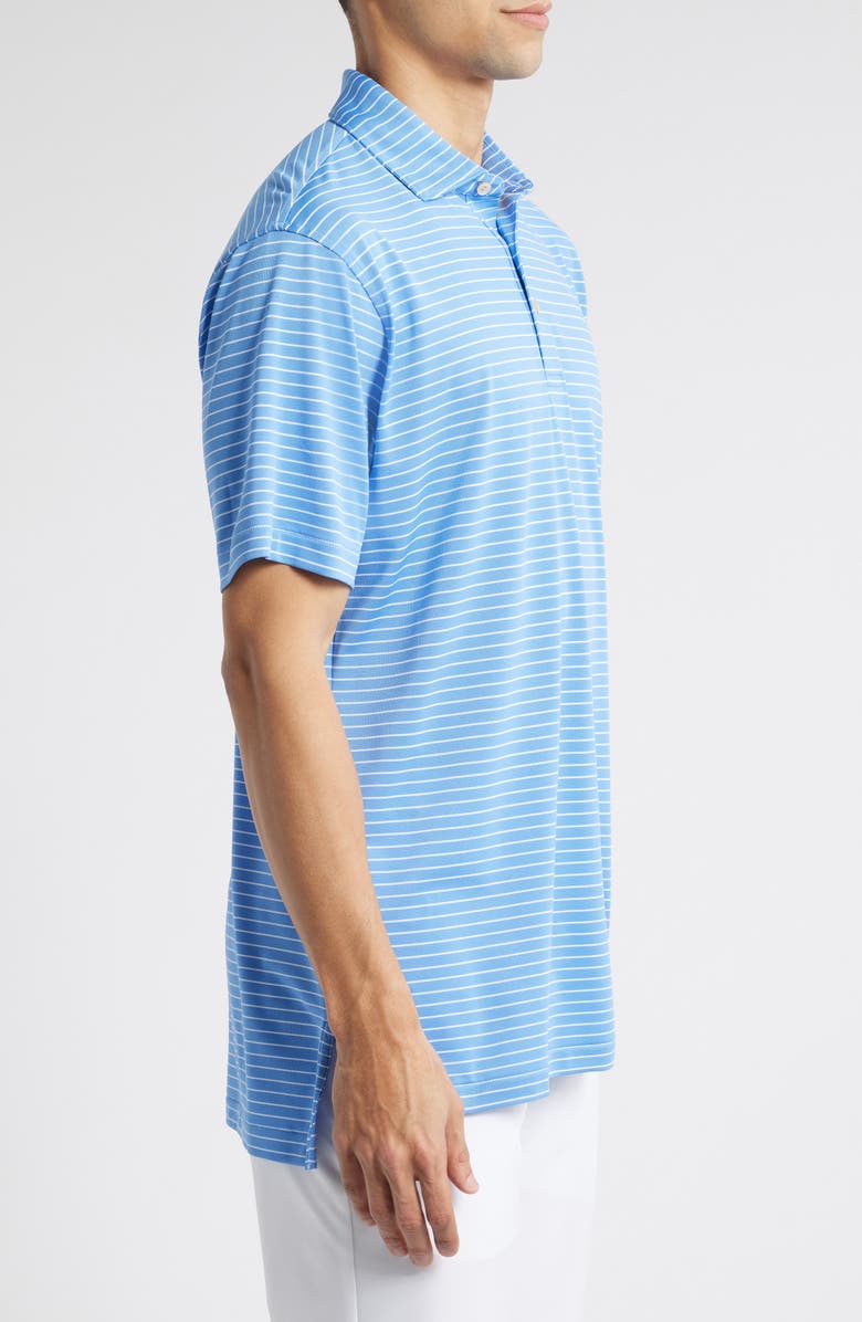 Peter Millar Winston Stripe Performance Mesh Polo, Alternate, color,