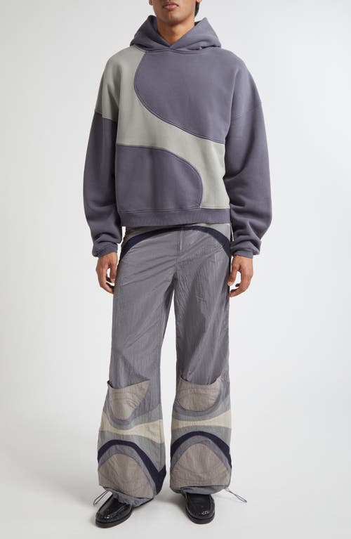 Erl Gender Inclusive Nylon Rave Pants In Gray