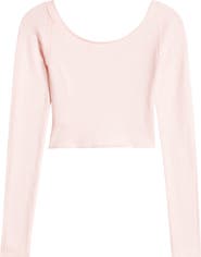 Florence by Mills Cross Back Crop Sweater