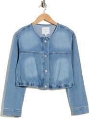 Habitual Cropped Denim Jacket