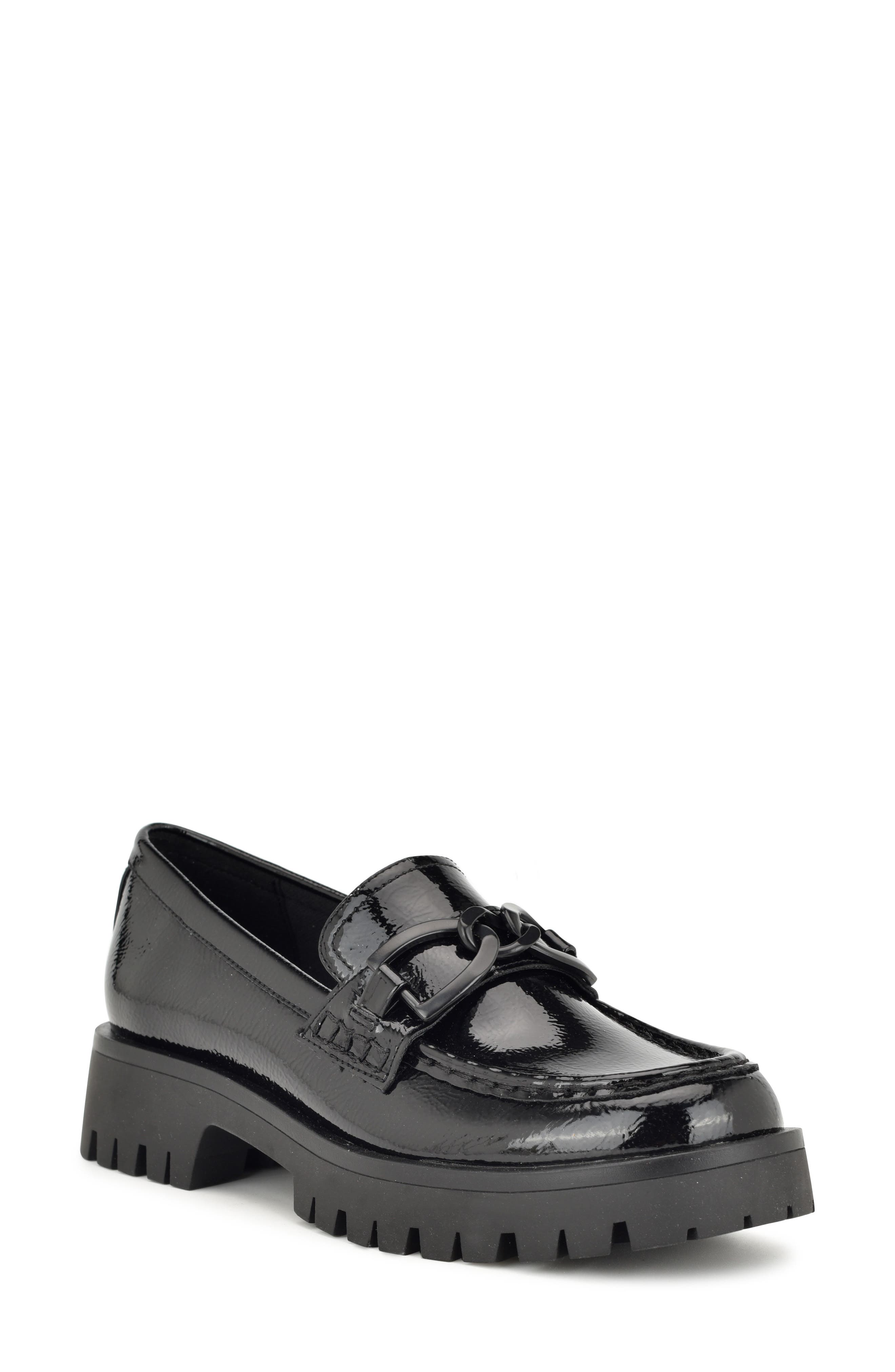 Gables Lug Loafer, Main, color, BLACK PATENT