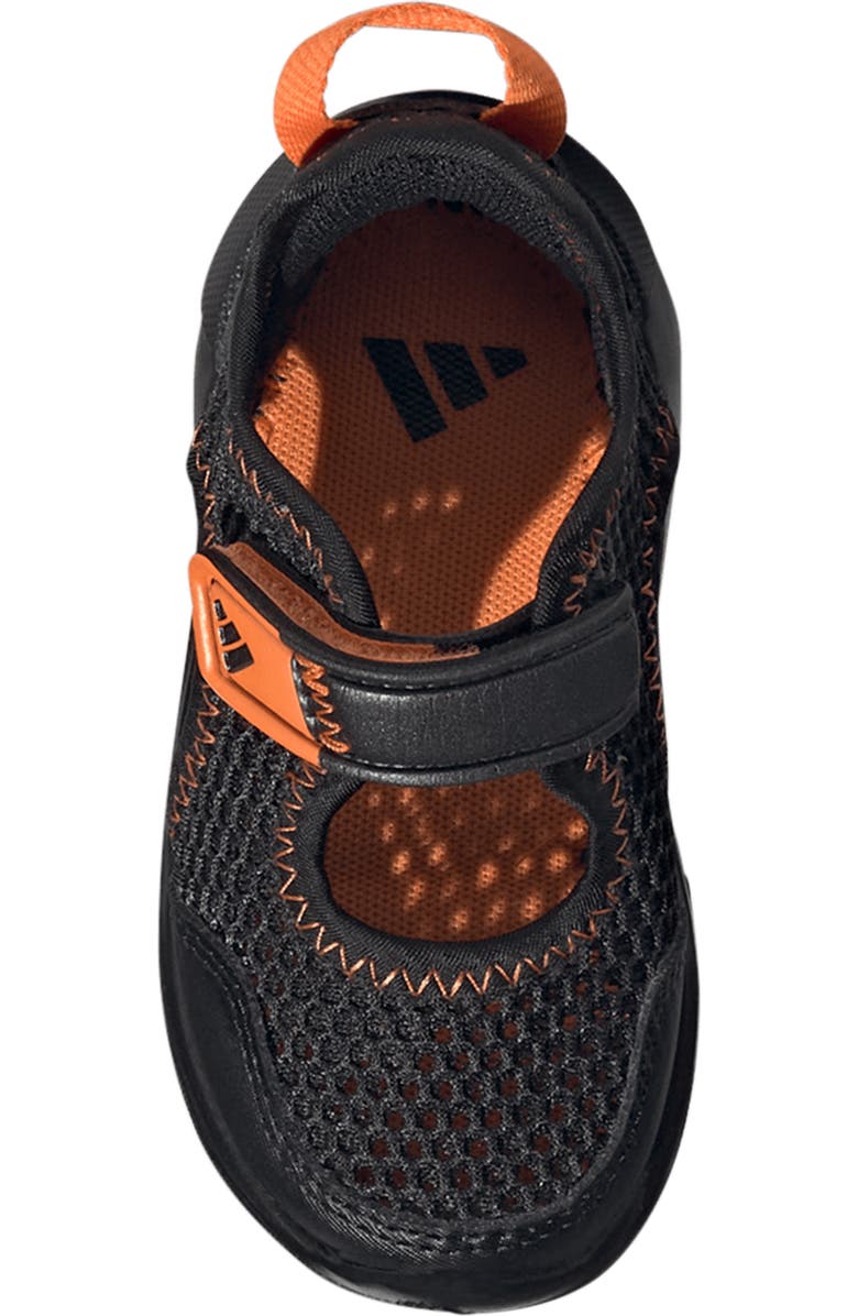 adidas Kids' Summerflex Sandal, Alternate, color, Core Black/ Pure Orange