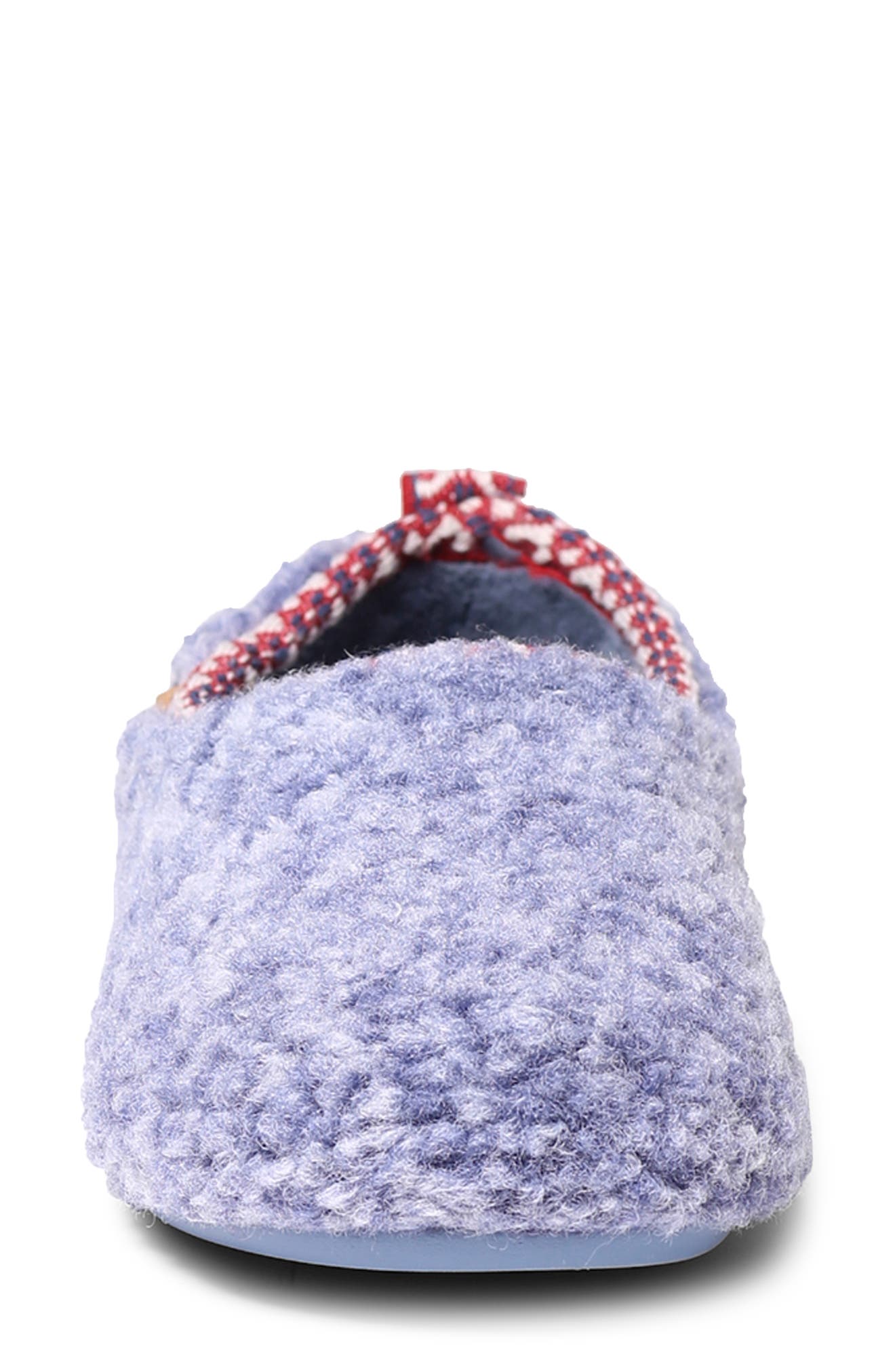 Toni Pons Marta Fleece Slipper, Alternate, color, Blue Wool
