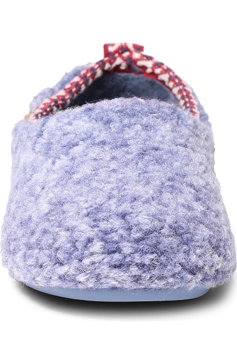 Toni Pons Marta Fleece Slipper, Alternate, color, Blue Wool