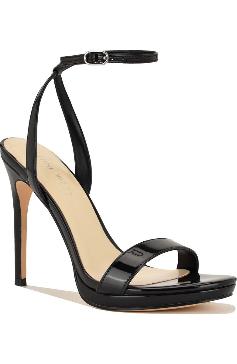 Nine West Lorent Sandal, Main, color, Black