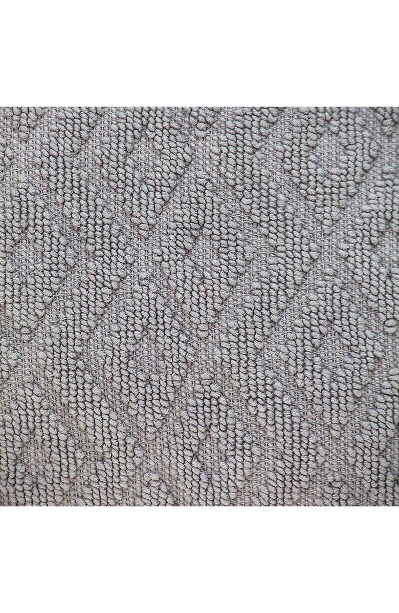 PARKLAND COLLECTION Sorrel Hand-Woven Accent Pillow, Alternate, color, Gray