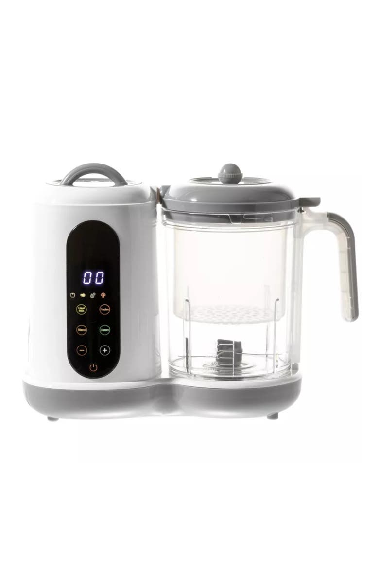 Sperric Compact Baby Food Steamer and Blender, Main, color, White