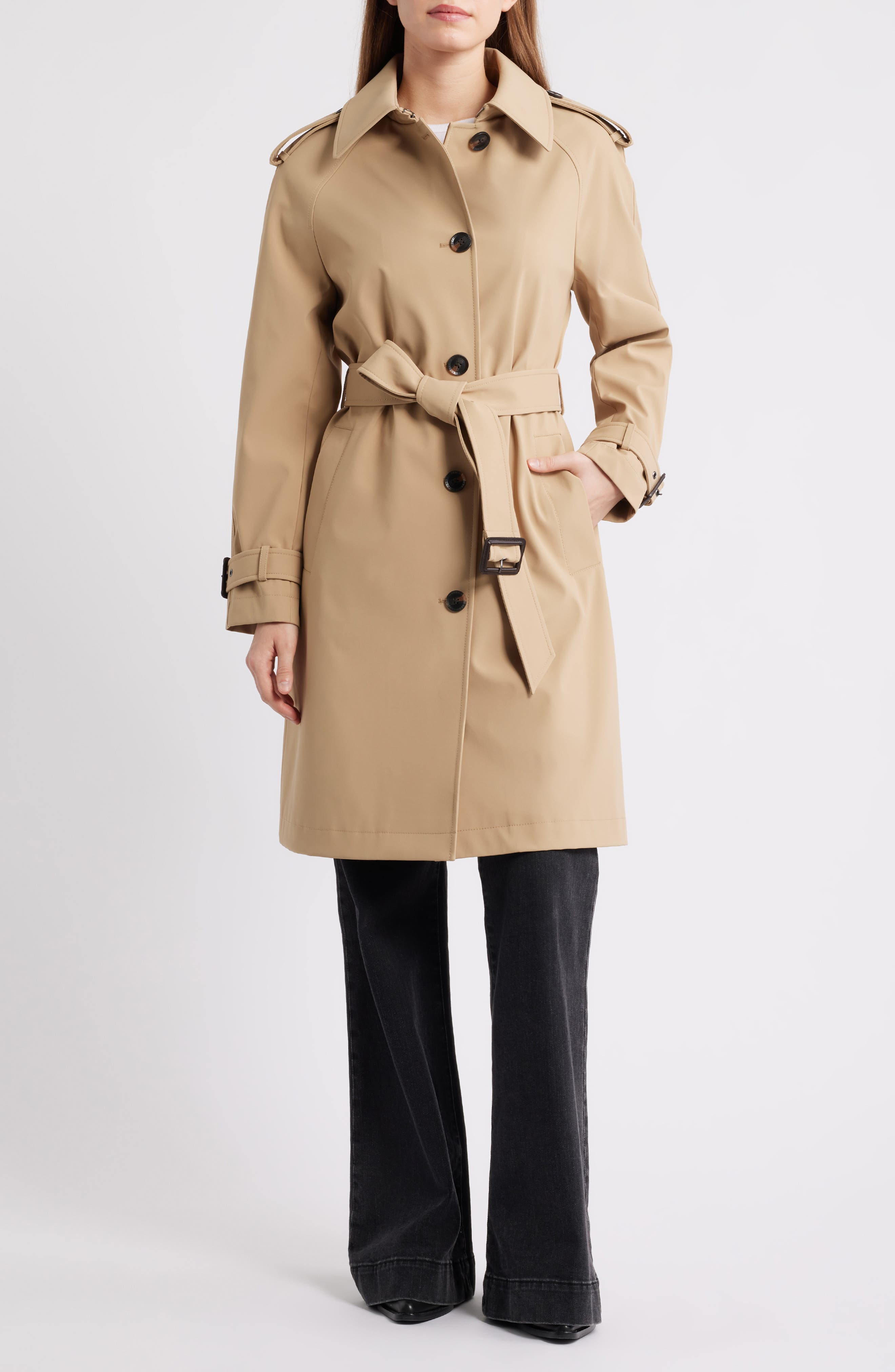 Belted Trench Coat - image 3